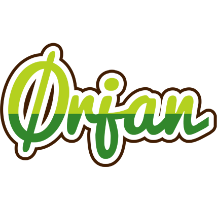 Ørjan golfing logo