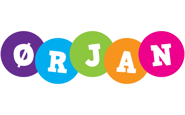 Ørjan happy logo