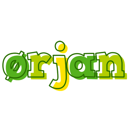 Ørjan juice logo