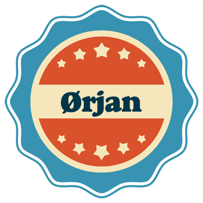 Ørjan labels logo