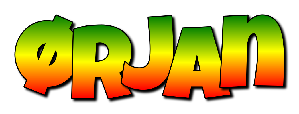 Ørjan mango logo