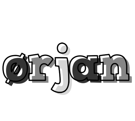 Ørjan night logo