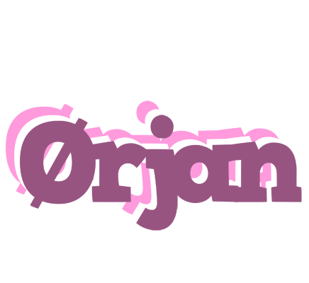 Ørjan relaxing logo