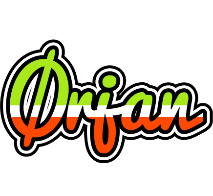 Ørjan superfun logo