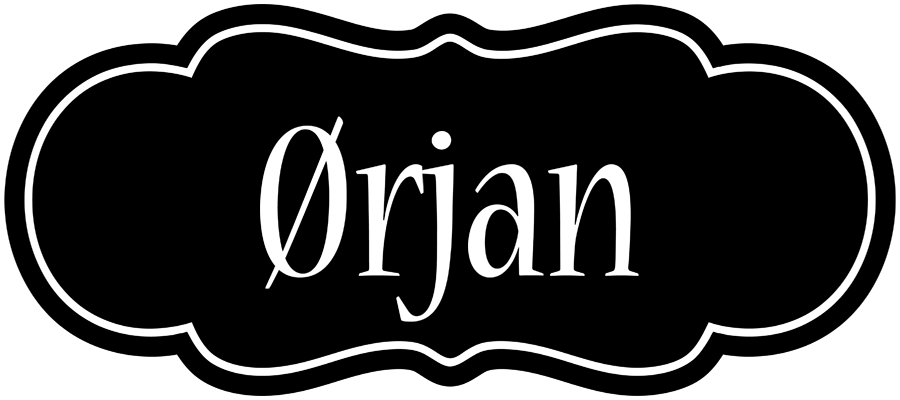 Ørjan welcome logo