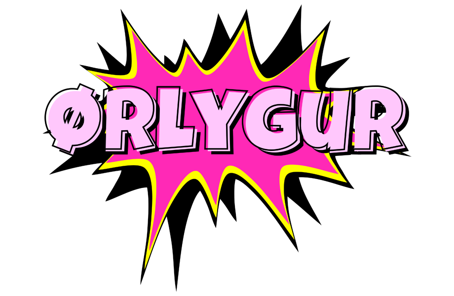 Ørlygur badabing logo