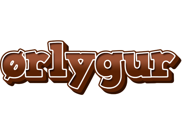 Ørlygur brownie logo