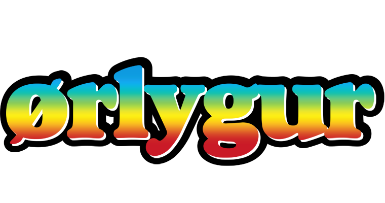 Ørlygur color logo