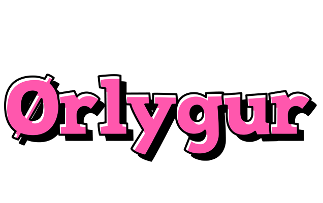Ørlygur girlish logo