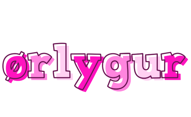 Ørlygur hello logo