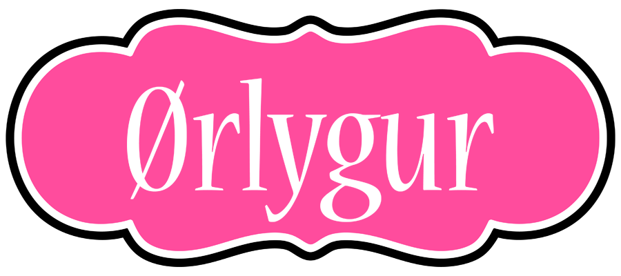 Ørlygur invitation logo