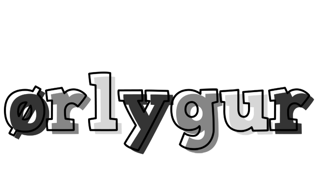 Ørlygur night logo