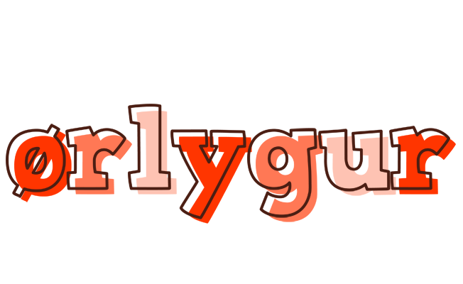 Ørlygur paint logo