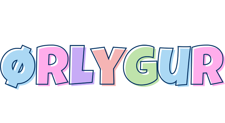 Ørlygur pastel logo