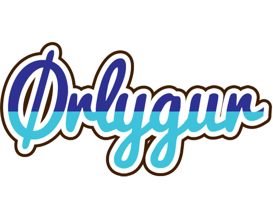 Ørlygur raining logo