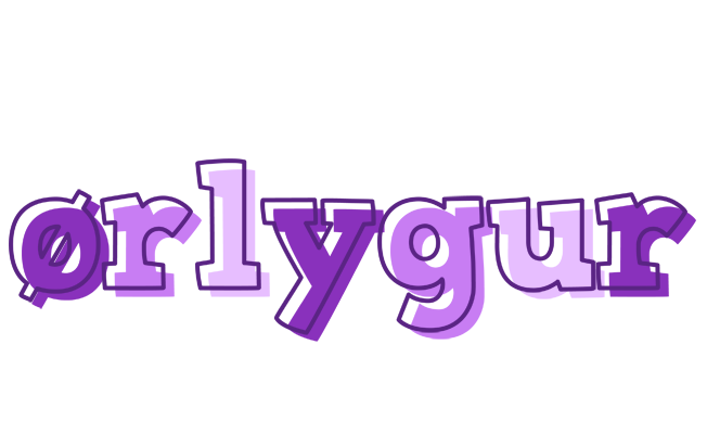 Ørlygur sensual logo