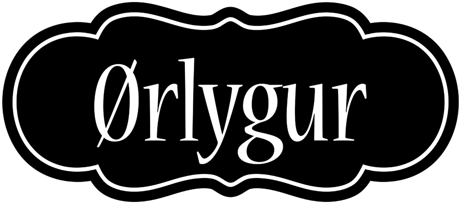 Ørlygur welcome logo