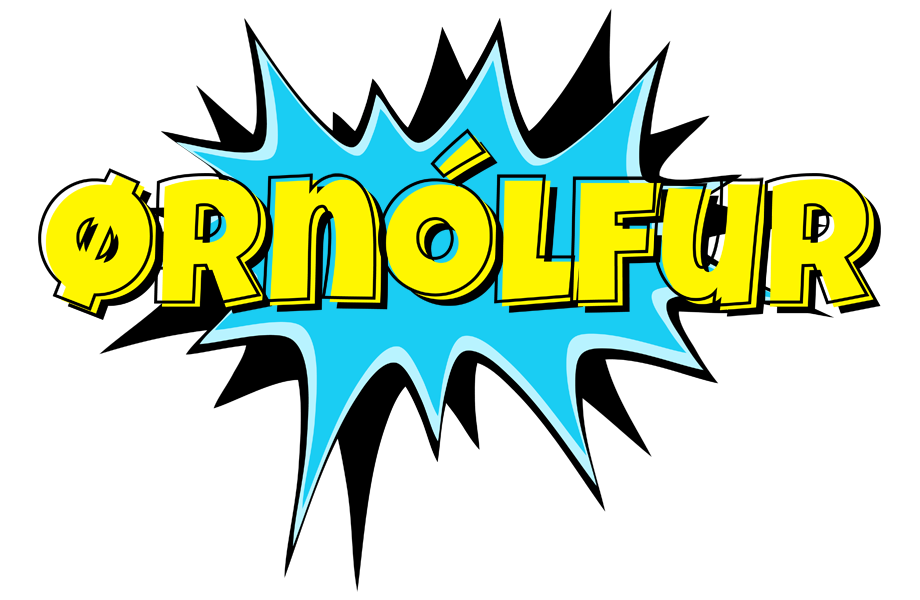 Ørnólfur amazing logo