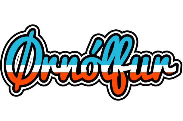 Ørnólfur america logo