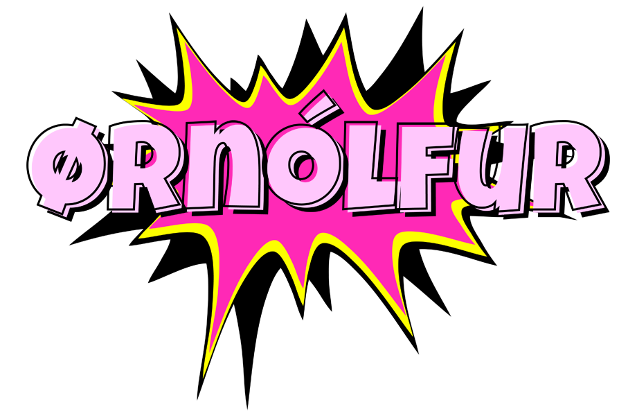 Ørnólfur badabing logo