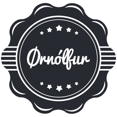 Ørnólfur badge logo