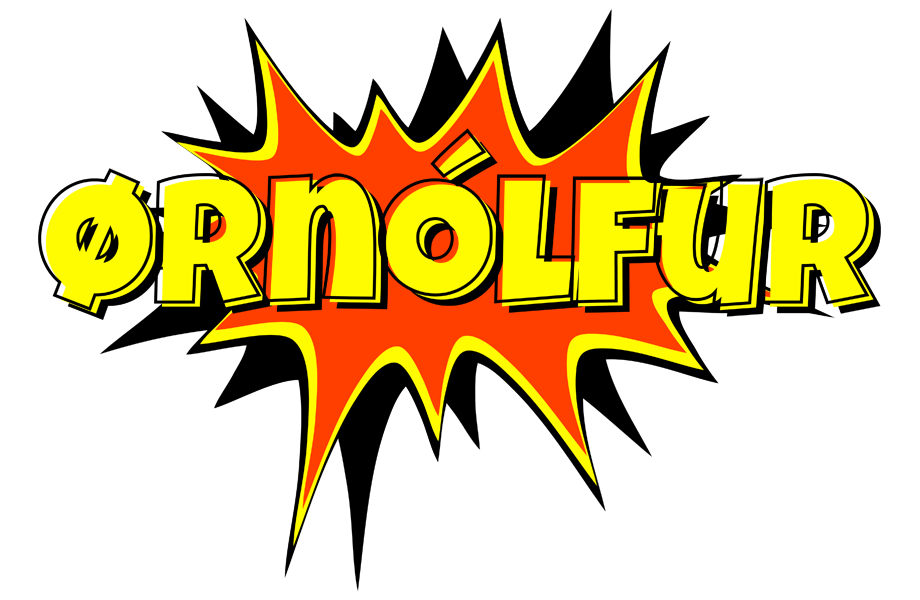 Ørnólfur bazinga logo