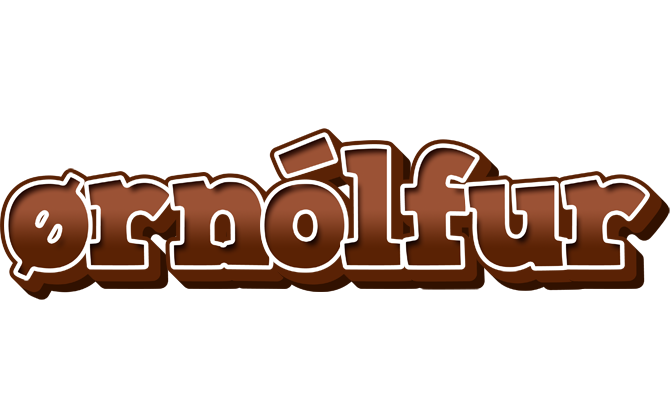 Ørnólfur brownie logo