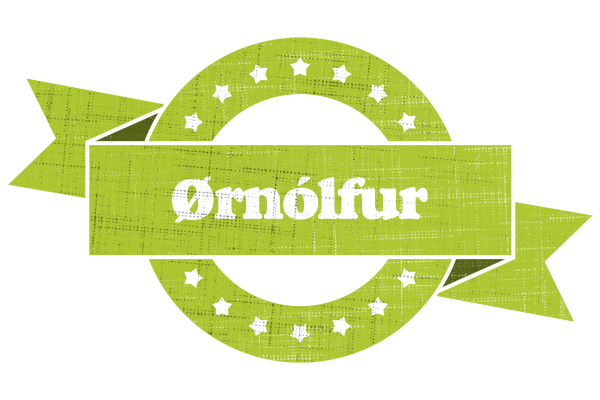 Ørnólfur change logo