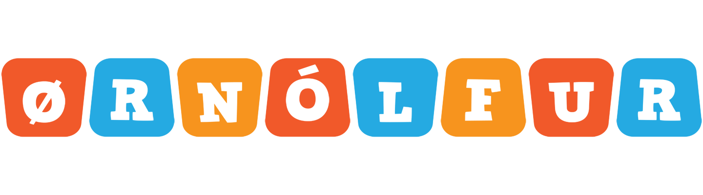 Ørnólfur comics logo