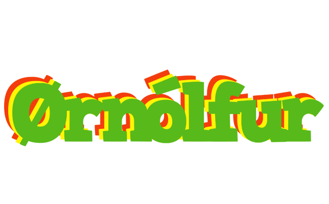 Ørnólfur crocodile logo
