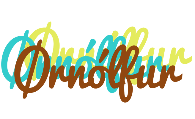Ørnólfur cupcake logo