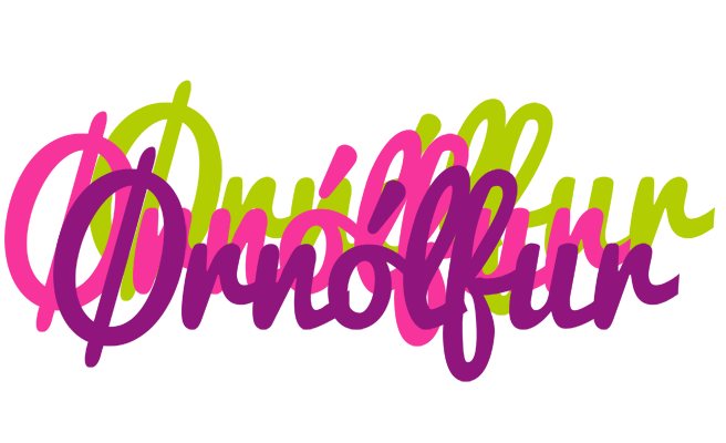 Ørnólfur flowers logo