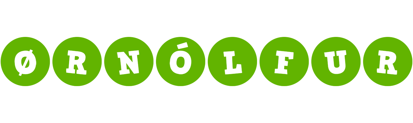 Ørnólfur games logo