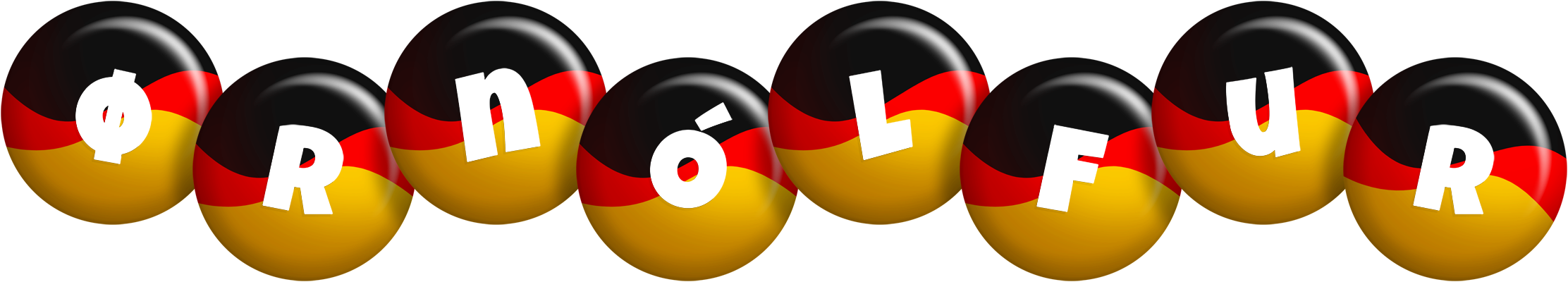 Ørnólfur german logo