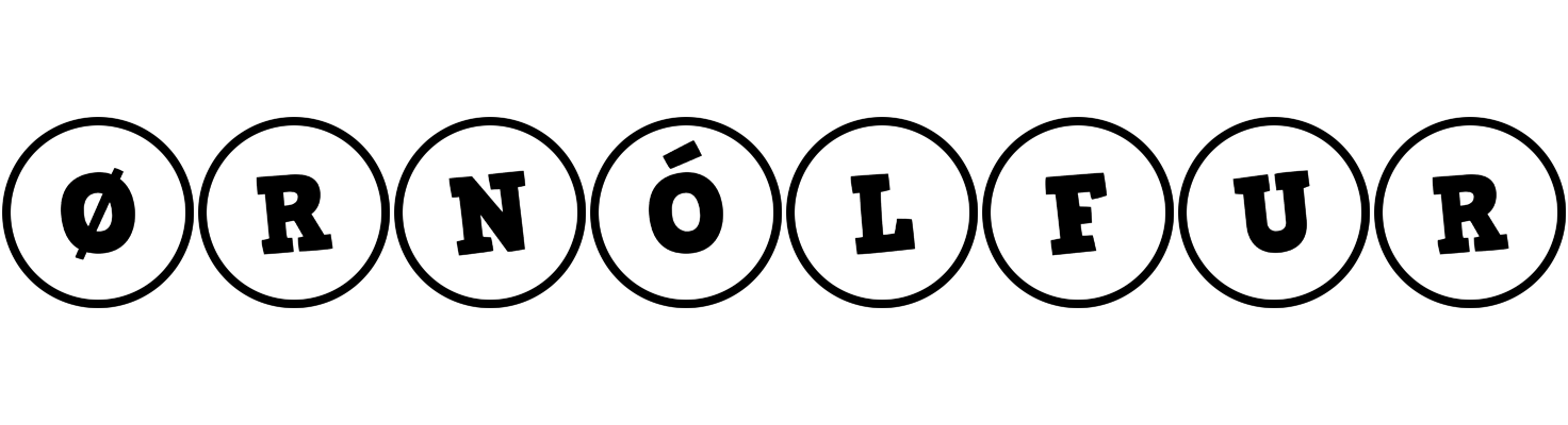 Ørnólfur handy logo