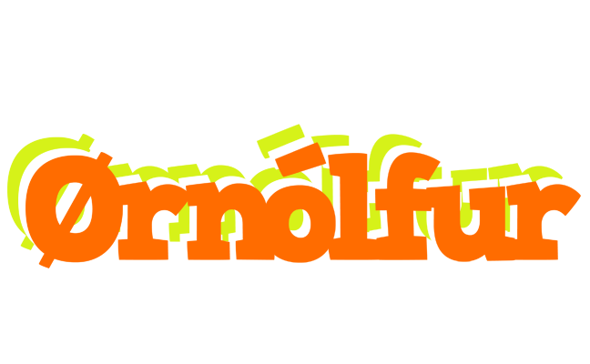 Ørnólfur healthy logo