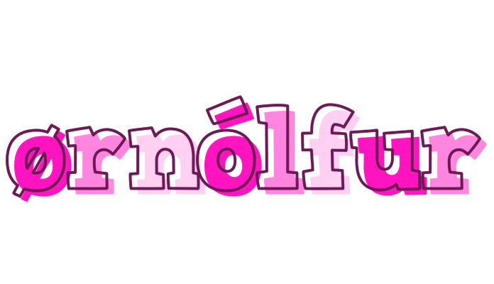 Ørnólfur hello logo