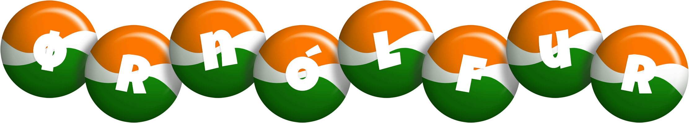 Ørnólfur india logo