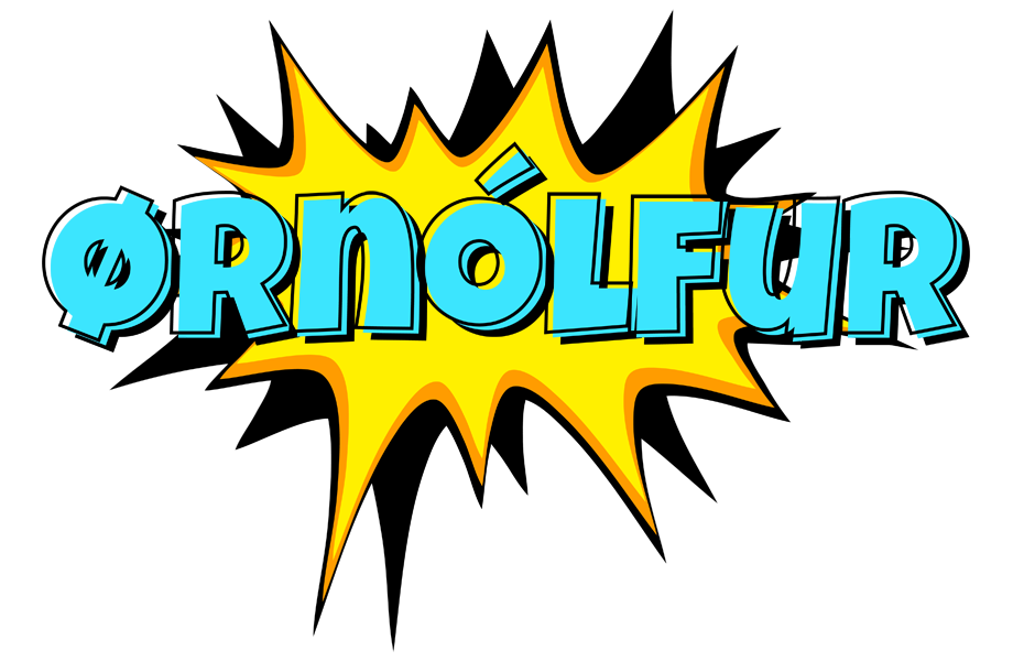 Ørnólfur indycar logo