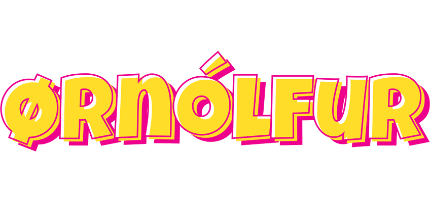 Ørnólfur kaboom logo