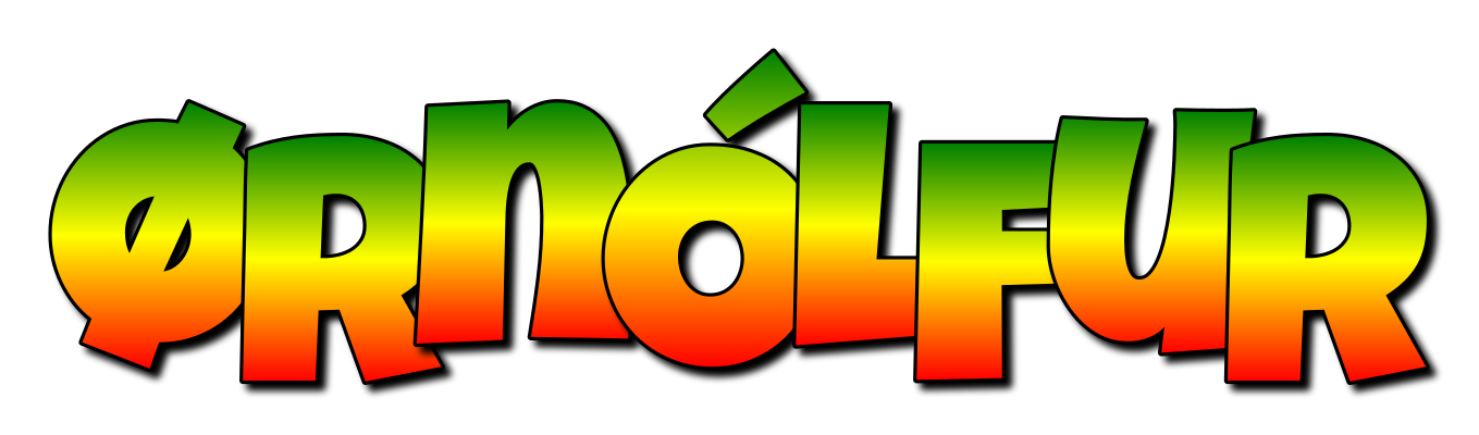 Ørnólfur mango logo