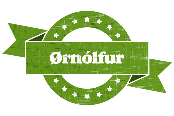 Ørnólfur natural logo