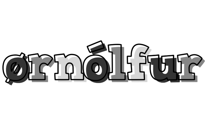 Ørnólfur night logo