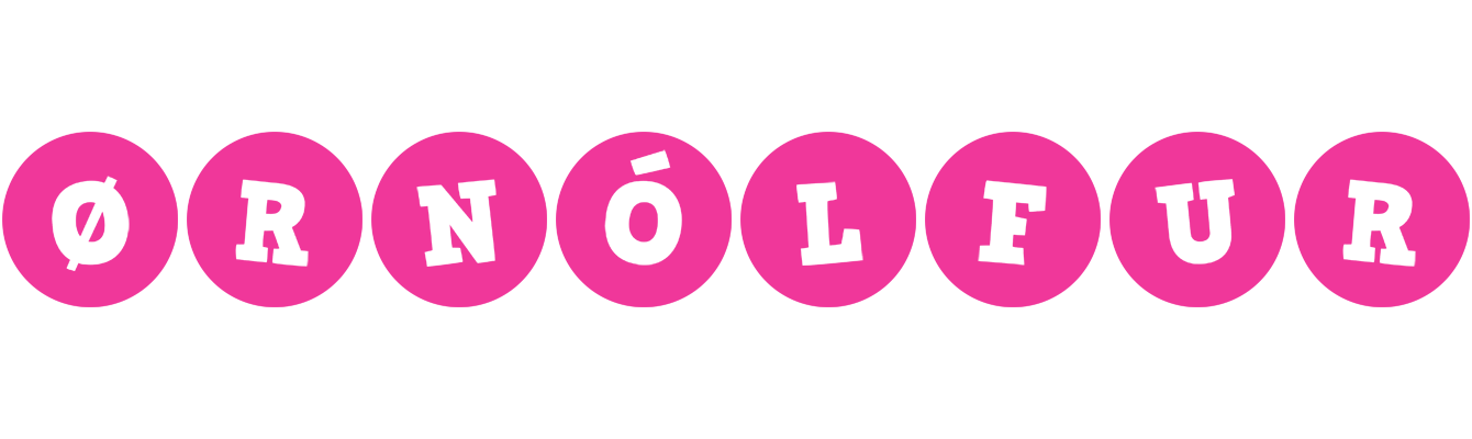 Ørnólfur poker logo