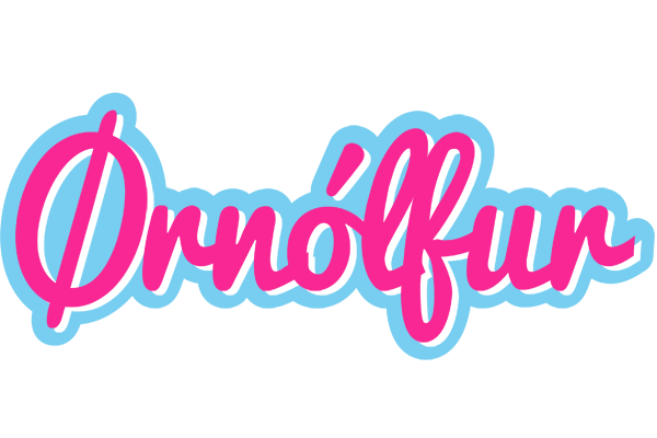 Ørnólfur popstar logo