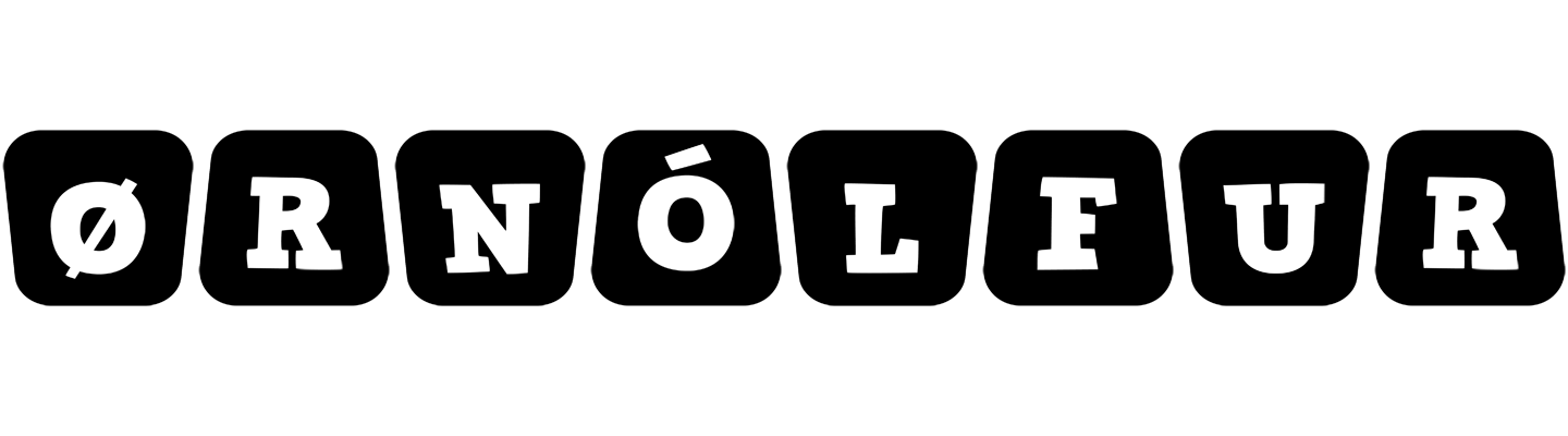 Ørnólfur racing logo