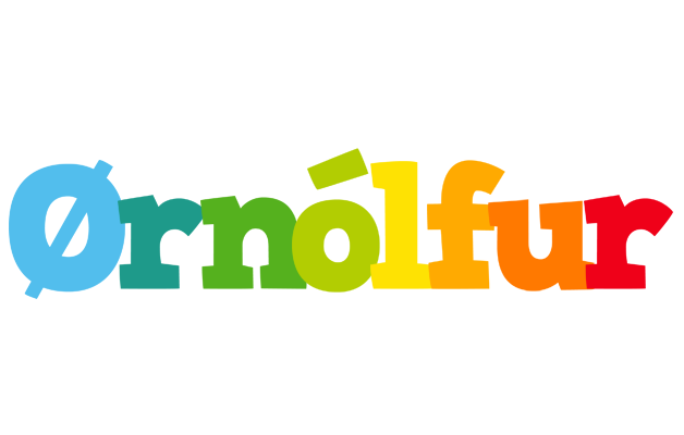 Ørnólfur rainbows logo