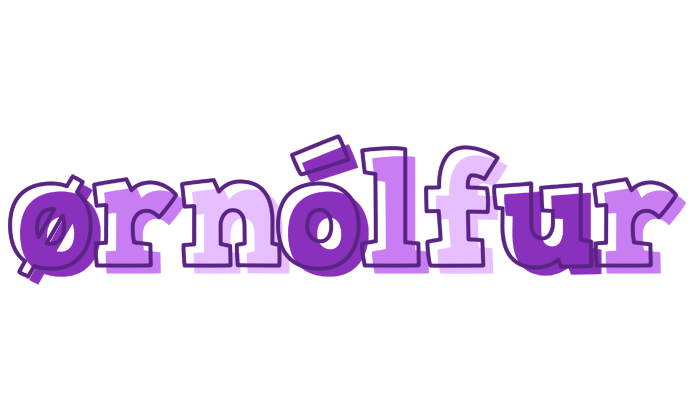 Ørnólfur sensual logo
