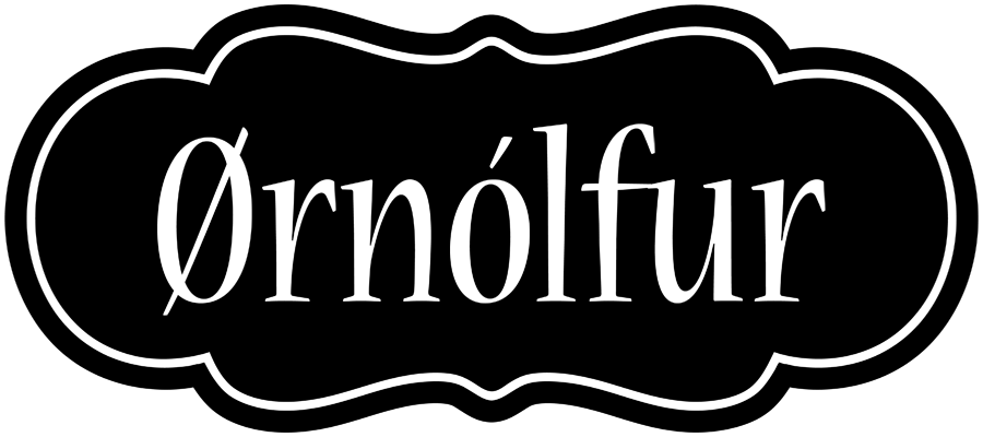Ørnólfur welcome logo