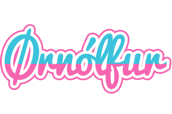 Ørnólfur woman logo